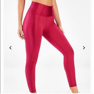 Fabletics red leggings